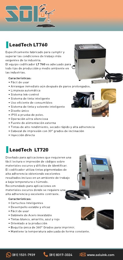 LeadTech LT760 y LT720